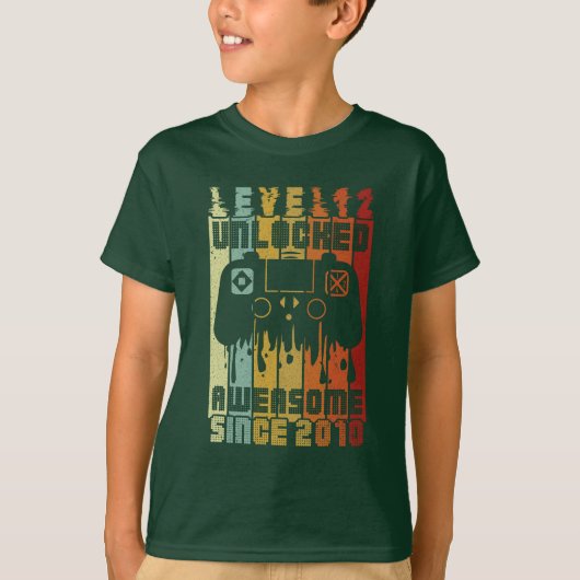 レベル12 ハッピーバースデー 2010 Tシャツ (正面)