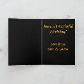 レベル13のクールなゲーマー カード (内部)