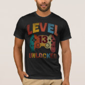 レベル13のロックが解除されました Tシャツ (正面)