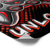 レベル13ロック解除されたビデオゲーム13誕生日ゲーマーB ポスター (角)