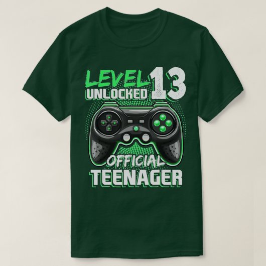 レベル13ロック解除13番目のビデオ誕生日ギフト(125) Tシャツ (デザイン正面)