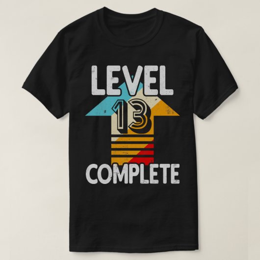レベル13完全誕生日 Tシャツ (デザイン正面)