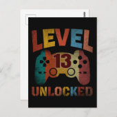 レベル13解放 ポストカード (正面/裏面)
