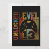 レベル13解除 招待状 (正面)