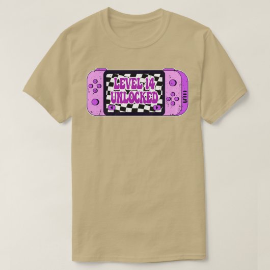 レベル14のロック解除 Tシャツ (デザイン正面)