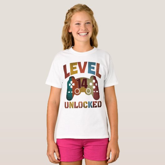 レベル14アンロックTシャツ Tシャツ (正面フル)