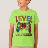 レベル16アンロックTシャツ Tシャツ (正面)