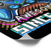 レベル16ロック解除素晴らし2007ビデオゲーム16th Bir ポスター (角)