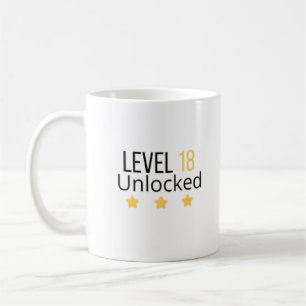 レベル18アンロック イエローバレンタインマグ コーヒーマグカップ