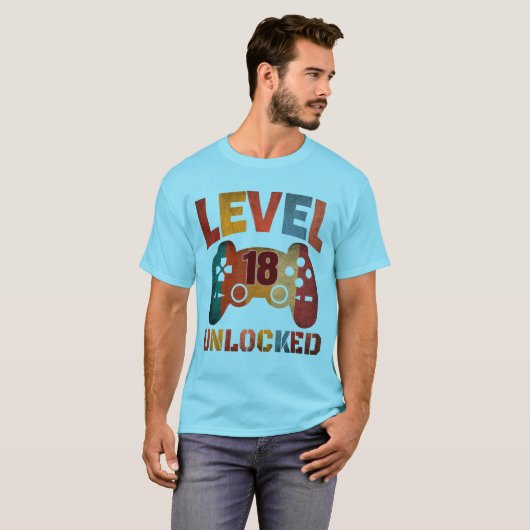 レベル18アンロックTシャツ Tシャツ (正面フル)