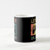 レベル18ロック解除された18日目デザイン コーヒーマグカップ (中央)