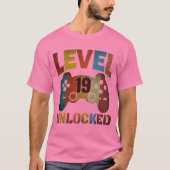 レベル19解除 Tシャツ (正面)