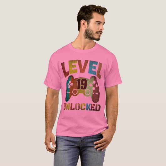 レベル19解除 Tシャツ (正面フル)