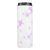 レベル2のロック解除された追加の誕生日の名前の日付パープルスパ タンブラー (裏面)