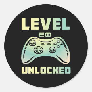 レベル20のロック解除 ラウンドシール