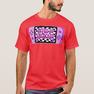 レベル20のロック解除 Tシャツ