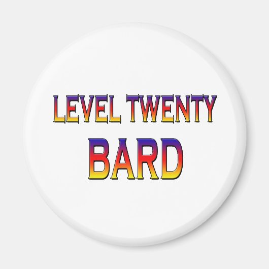 レベル20バード マグネット (正面)