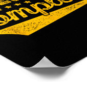 レベル20完了ヴィンテージ20結婚周年 ポスター (角)