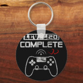 レベル20完全20周年女性結婚M キーホルダー (正面)