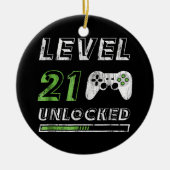 レベル21のロック解除されたセラミックオーナメント セラミックオーナメント (正面)