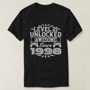 レベル21は2018年の21th誕生日以来の素晴らしいの鍵を開けました tシャツ