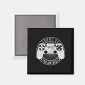 レベル21アンロック 面白いビデオゲーマー 21歳の誕生日 マグネット (正面/裏面)