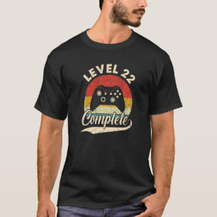 レベル22クリア 22周年結婚記念日 彼 Tシャツ