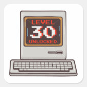 レベル30のロック解除 スクエアシール (正面)