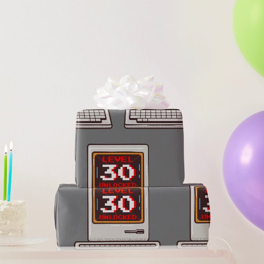 レベル30のロック解除 ラッピングペーパー