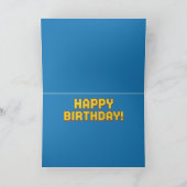 レベル30アンロックゲーマーパーソナライズされた誕生日 カード (内部)