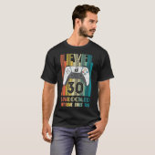 レベル30ロック解除素晴らし30ビデオゲーム1991誕生 Tシャツ (正面フル)