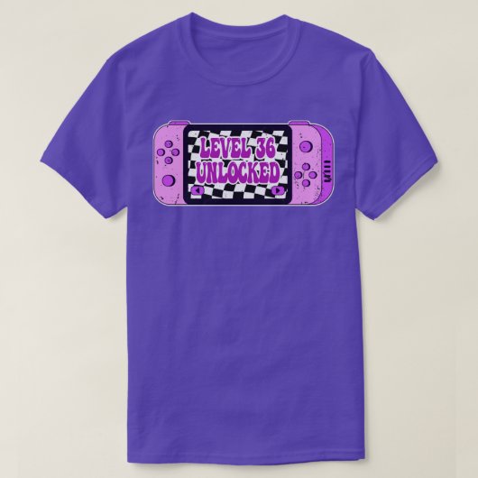 レベル36のロック解除 Tシャツ (デザイン正面)