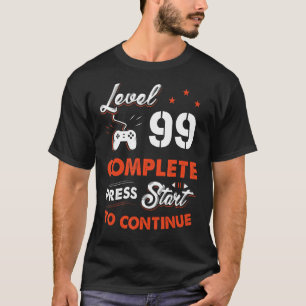 レベル38が38年間継続する誕生日を完了 Tシャツ