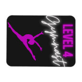 レベル4体操選手 マグネット (横)