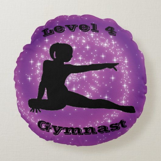 レベル4体操選手 ラウンドクッション (正面)