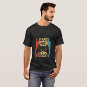レベル40のロック解除されたゲームコントローラ40th誕生日 tシャツ (正面フル)