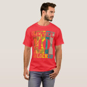 レベル40アンロック 40歳の誕生日 ゲーム ゲーマー 男子 Tシャツ (正面フル)