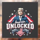 レベル47のロック解除されたトランプが成熟した日 ウィンドウサイン (シート2)