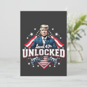 レベル47アンロック トランプ勝利 就任式の日 招待状 (スタンド正面)