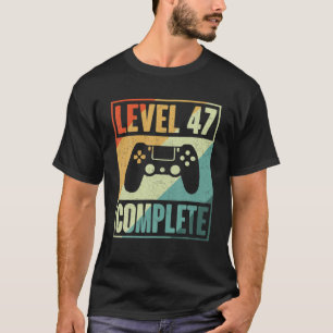 レベル47完全なビデオゲーマー – 47番目結婚のアニブ Tシャツ