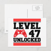 レベル47解放 ポストカード (正面/裏面)