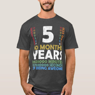 レベル5ロック解除されたビデオゲーム5th誕生日パーティーRet Tシャツ