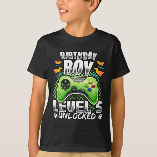 レベル5解除 ビデオゲーム 5歳の誕生日 ギャマー ギフト Tシャツ (正面)