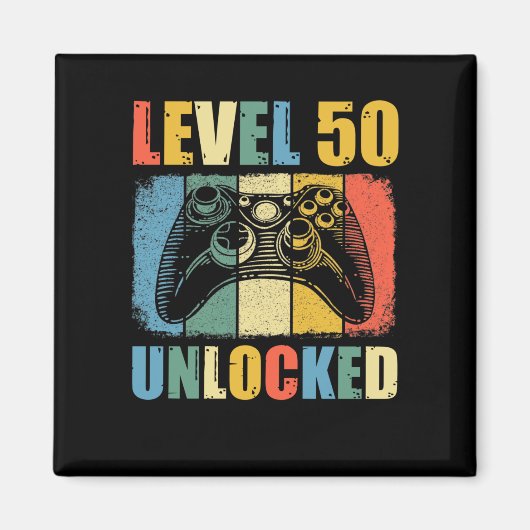 レベル50のロック解除 マグネット (正面)