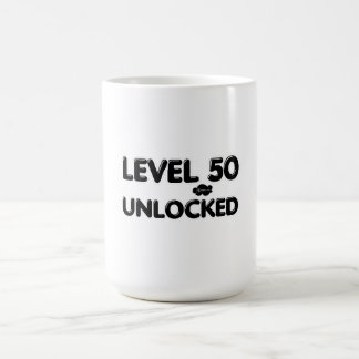 レベル50解放 - 私は50じゃない コーヒーマグカップ