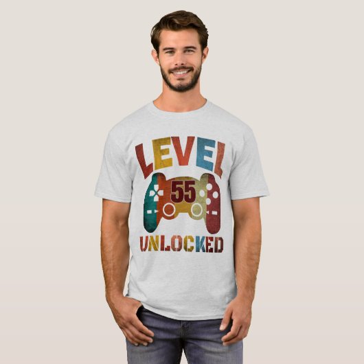 レベル55アンロック Tシャツ (正面フル)