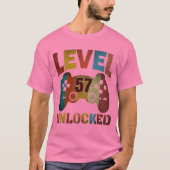 レベル57アンロック Tシャツ (正面)