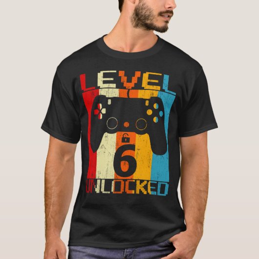 レベル6のロック解除 Tシャツ (正面)