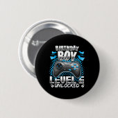 レベル6アンロック ゲーム6歳の誕生日 ギャマーのギフト 缶バッジ (正面&裏面)