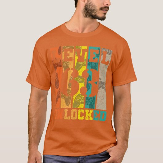 レベル63 アンロック 63歳 誕生日 ゲーム ゲーマー 男子 Tシャツ (正面)